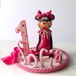 Top Cake Minnie 1° compleanno