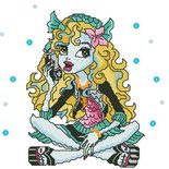 SCHEMA PUNTO CROCE MONSTER HIGH