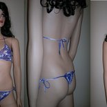 Sexy bikini perizoma all'uncinetto sexy crochet bikini thong 