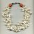 Collana a 2 fili con perle doppie e Buddha