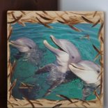 quadro legno con intaglio
