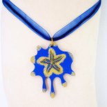 Ciondolo collana in legno Kliaksa