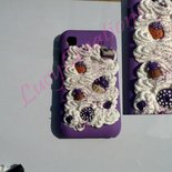 Cover con panna e dolci in fimo per Samsung S