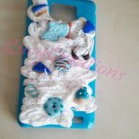 Cover con panna e dolci in fimo per Samsung Galaxy S2