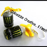 Orecchini Lattina Monster