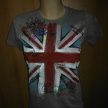 maglia Regno unito fiorata 