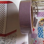 1 washi tape viola glicine - lavanda