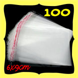 100 bustine adesive 6x9cm 100 bustine adesive 6x9cm
