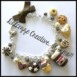Bracciale Nutella - cookie, biscotti, cioccolato, crepes, donut, pan di stelle, muffin, cupcake, panna