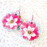 Orecchini Earrings  in legno Primavera