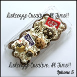 Cover Iphone 5 panna, nutella, biscotti, donut, pan di stelle, milka, cookie, cioccolato, kit kat