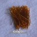 LOTTO 25 CHIODINI TESTA PIATTA GOLD ANALLERGICO 5 CM