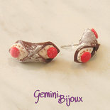 Orecchini a lobo Cannoli siciliani