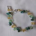 bracciale con svaroski verdi
