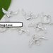 cuori con ali con strass 22x13 mm