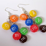 Orecchini m&m's