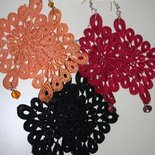 orecchini con bottoni d'epoca vari modelli disponibili