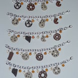 Bracciali con dolcetti in fimo