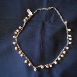 collana con perle di fiume
