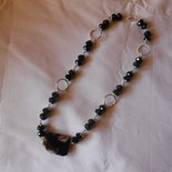 collana cristalli neri