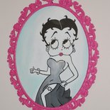 Betty Boop in bianco e nero Betty Boop in bianco e nero