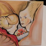 Quadro dipinto a mano