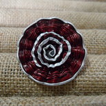 Anello rosellina bordeaux Anello rosellina bordeaux