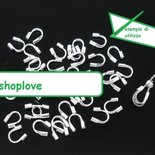 PROTEZIONI X FILO WIRE TONO ARGENTO