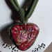 Collana con sasso decorato