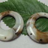 BASE ORECCHINI TONDI 28  MM 