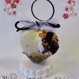 Portafoto Dolci Cuori Cioccolato Bianco