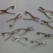 10 pinze in argento tibetano