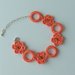 BRACCIALE FIORI AD UNCINETTO 