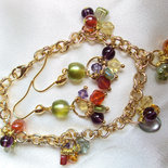 Bracciale e orecchini "Frutti"