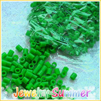 Perline a fusione - 1000pz - verde Perline a fusione - 1000pz - verde