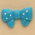 Cabochon in resina "Simple blue Bow" - 5 pz