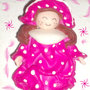 decoupage bambola
