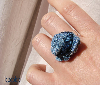 Anello in jeans Anello in jeans