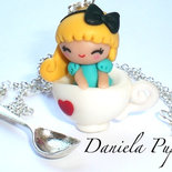  Collana Alice and tea cup