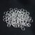 250 anellini argento 6 mm. 