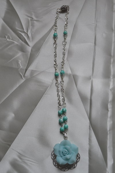 collana "rose Turquoise" collana "rose Turquoise"