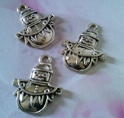 charms in argento tibetano PAGLIACCIO charms in argento tibetano PAGLIACCIO