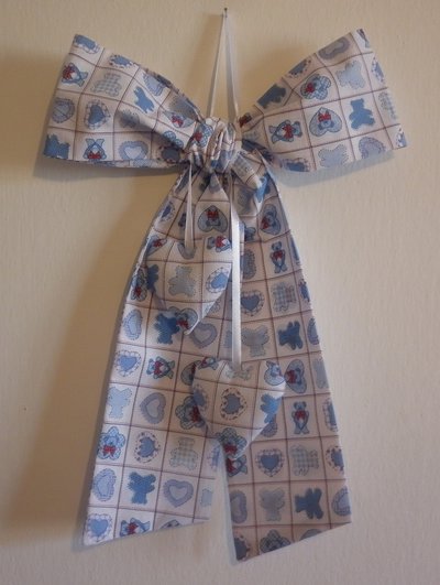 Fiocco nascita azzurro, decorazione cameretta bimbo, fuoriporta nascita Fiocco nascita azzurro, decorazione cameretta bimbo, fuoriporta nascita