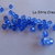 Lotto swarovski sferici mm4 col.bluette