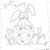Easter Bunny epattern stitchery