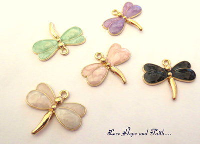 Charm ciondolo "Libellula" (26x21 mm) (cod.59655) Charm ciondolo "Libellula" (26x21 mm) (cod.59655)