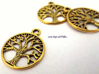 Charm ciondolo "Albero della vita" (24X20 mm) (cod.28517) Charm ciondolo "Albero della vita" (24X20 mm) (cod.28517)