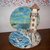 Decoupage artistico tridimensionale faro