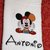 Asciugamano asilo/materna Topolino (2) personalizzabile