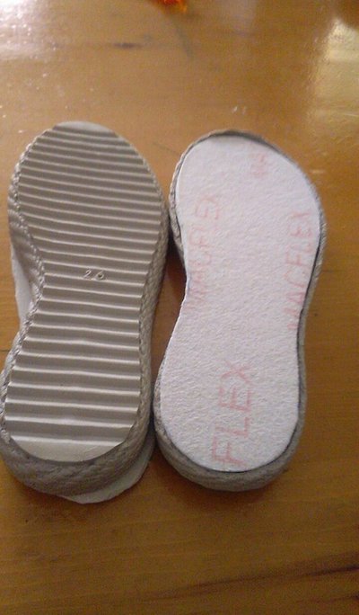suola per scarpe all uncinetto numero 26 suola per scarpe all uncinetto numero 26